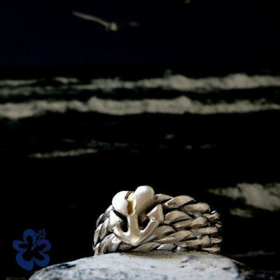 Ring Seemannsliebe. Silberring mit adaptierter Dreifaltigkeit Glaube Liebe Hoffnung. Titelbild