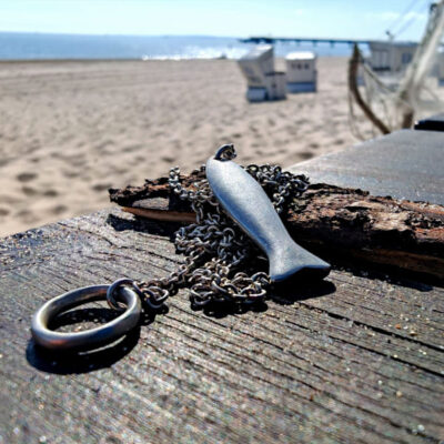 halskette Hering am Ostseestrand